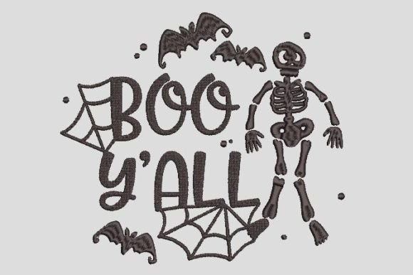 Review: Boo Y all Spider Horror Embroidery