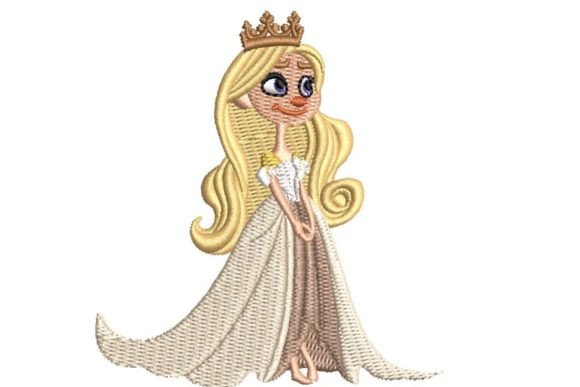 Review: Cartoon Princess Embroidery Design 4