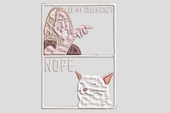 Review: Cat’s Valentine Embroidery Design