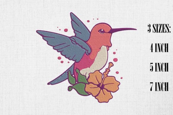 Review: Cute Kawaii Hummingbird Embroidery for Holiday Sales