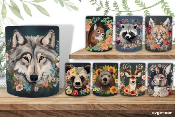 Review: Embroidery Animals Mug 11 Oz Bundle
