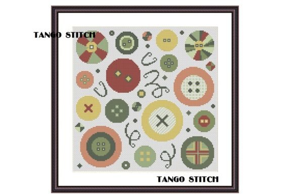 Review: Funny Buttons Cross Stitch Embroidery for Boutique Sweatshirts