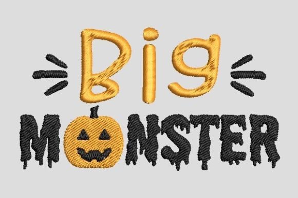 Review: Horror Halloween Big Monster Embroidery