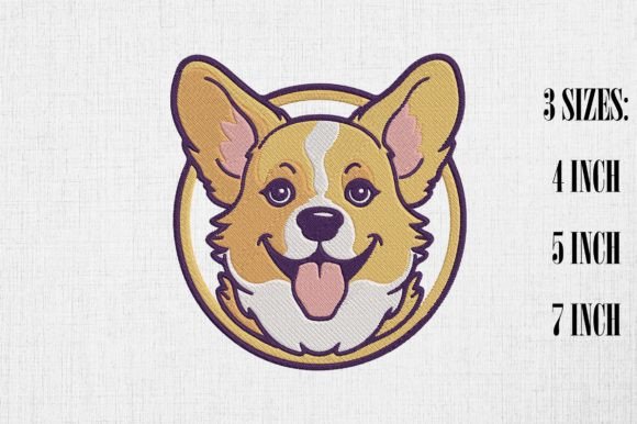 Review: Kawaii Corgi Embroidery Design for Merch