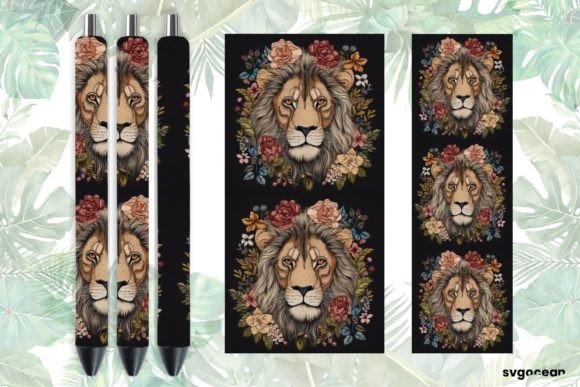 Reviewing Embroidery Lion Pen Wraps for Holiday Crafts