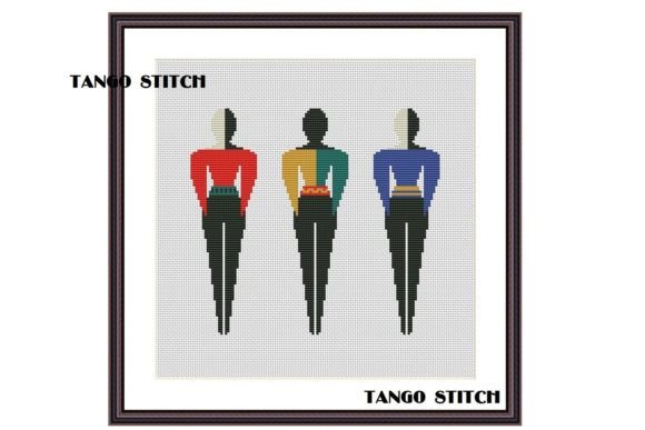 Reviewing Female Athletes Women Art Embroidery
