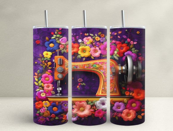Reviewing Sewing Machine Embroidery 20oz Tumbler for Craft Fairs