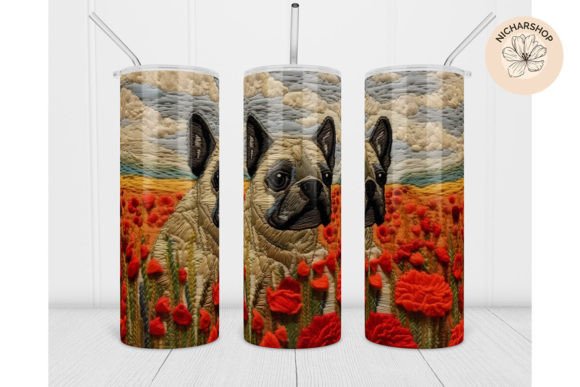 Reviewing the 20oz Dog Flower Embroidery Tumbler Wrap