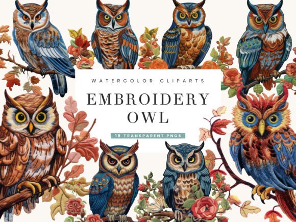 Reviewing the Embroidery Owl Clipart Bundle for Apparel